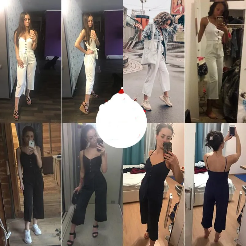 Buttoned Boho Jumpsuit