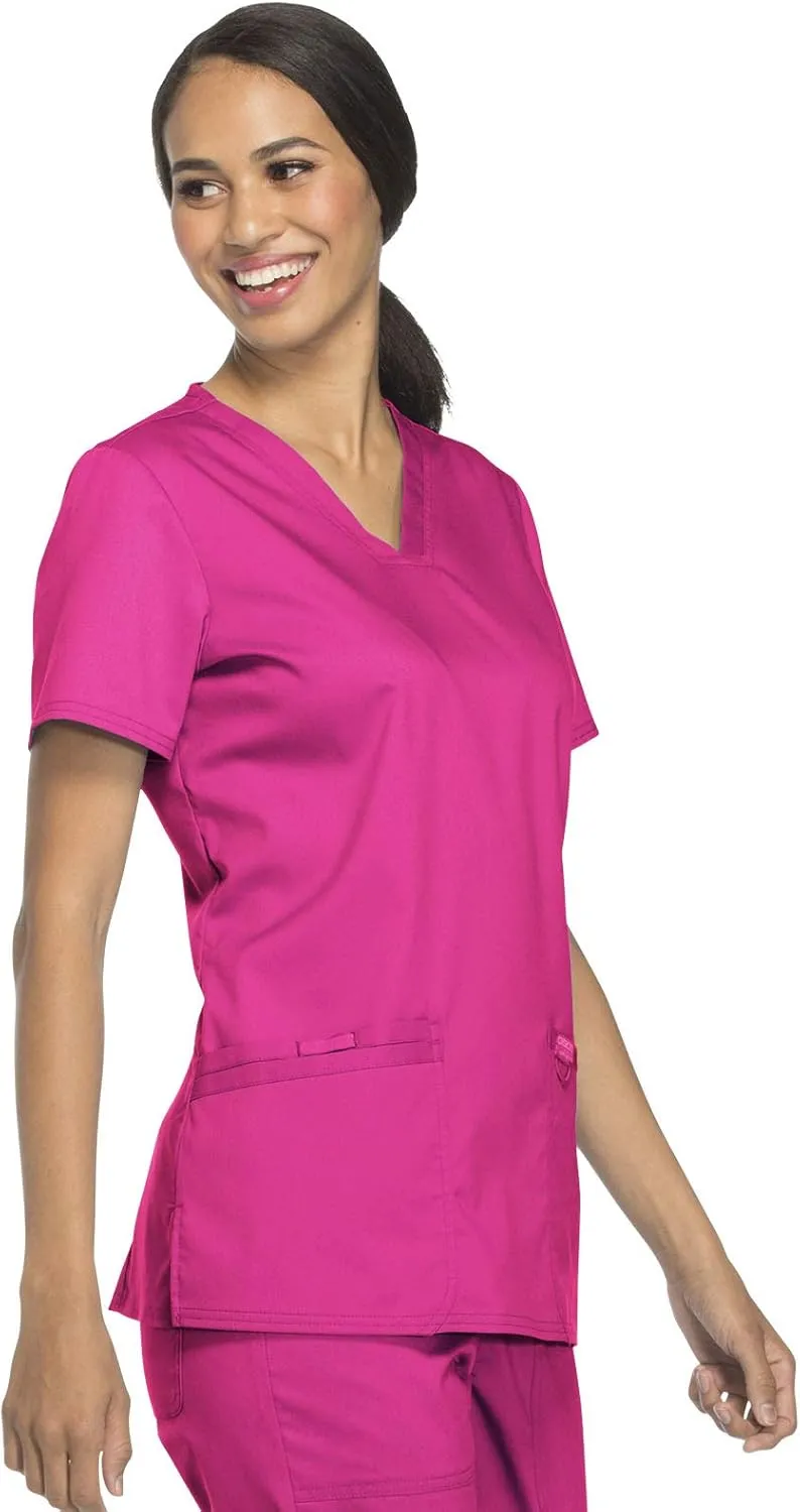 Cherokee Medical Women's Scrub Top V-Neck with 3 Pockets & Soft Fabric WW620