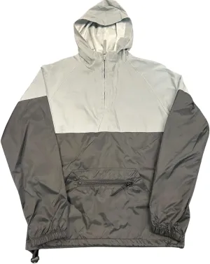 Cottonhood Youth Reflective Jacket, Water-Resistant 1/4 Zip Anorak Windbreaker  Two-Tone High Visibility Jacket, Waterproof