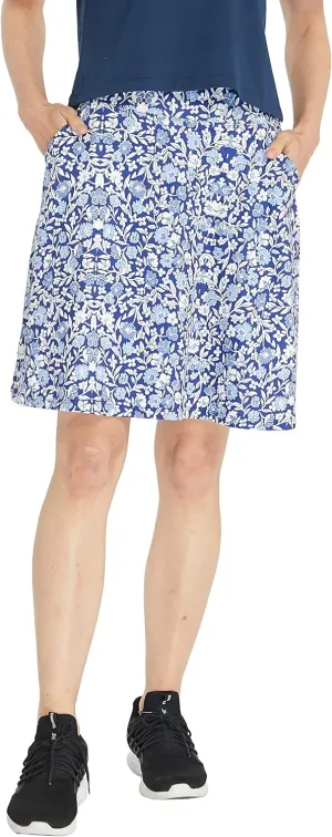HonourSex Women Skorts Knee Length Skirts Causal Skorts Skirts with Pockets Golf Skirt Plus Size Skorts