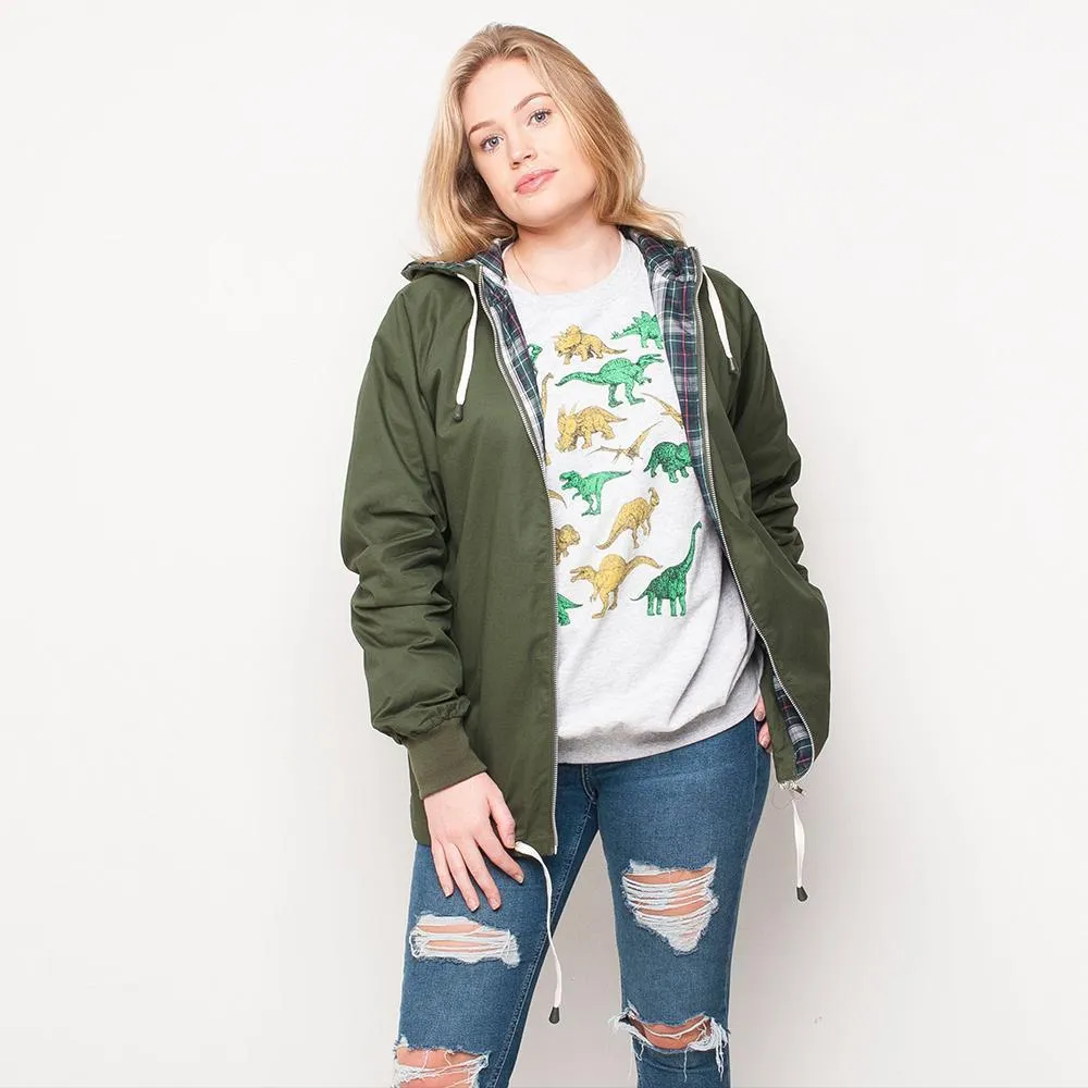 Pop - Anorak - Womens Jacket - Olive