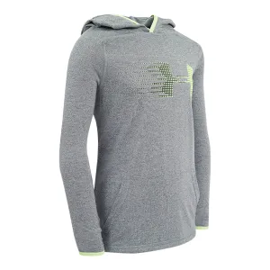Under Armour Boys' Graphic Logo Heatgear L/S Hoodie Shirt