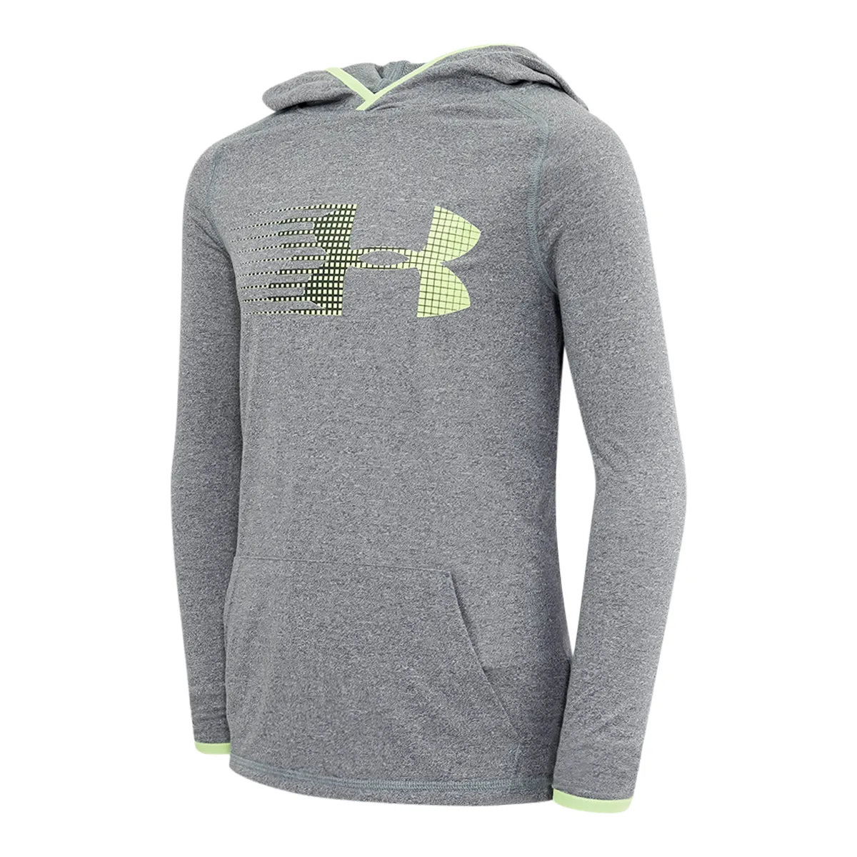 Under Armour Boys' Graphic Logo Heatgear L/S Hoodie Shirt