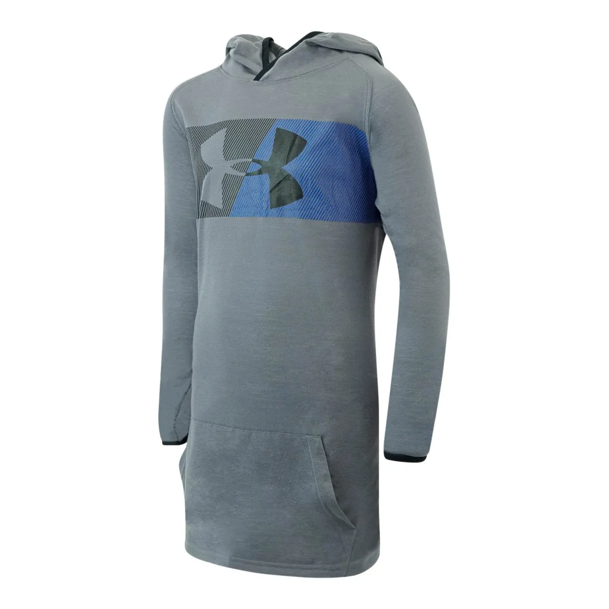Under Armour Boys' Graphic Logo Heatgear L/S Hoodie Shirt