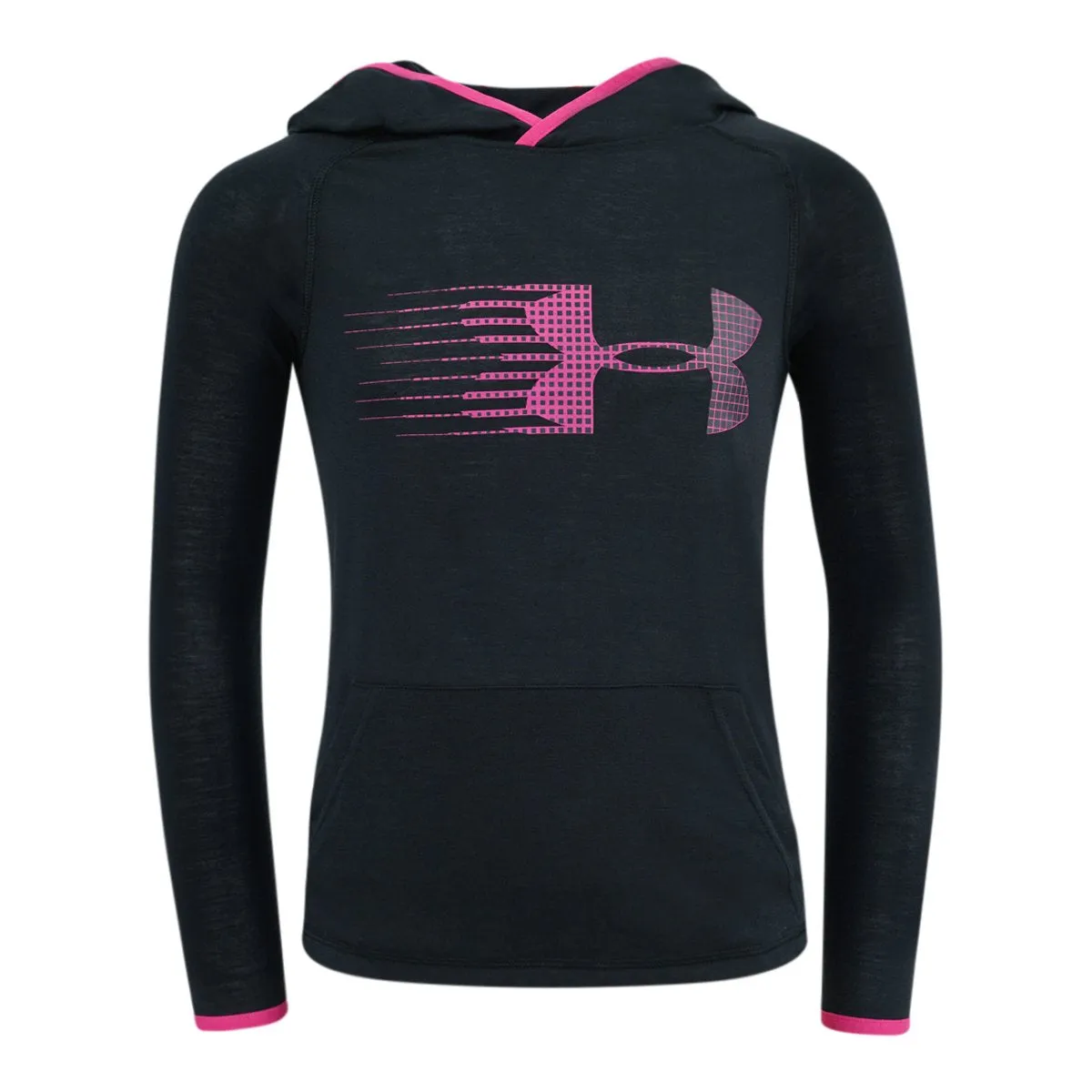 Under Armour Boys' Graphic Logo Heatgear L/S Hoodie Shirt
