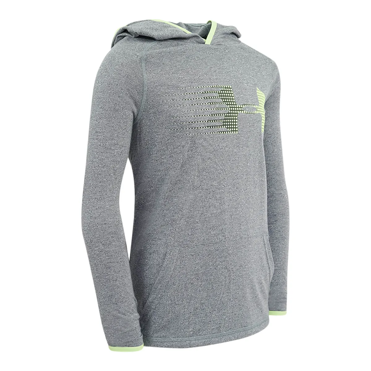 Under Armour Boys' Graphic Logo Heatgear L/S Hoodie Shirt