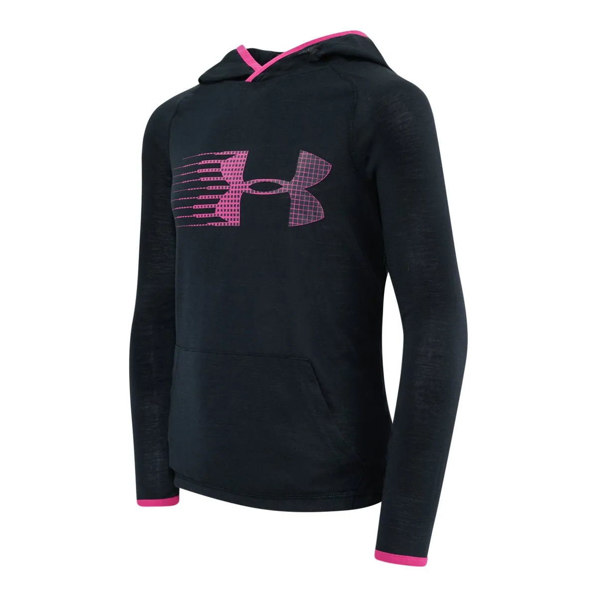 Under Armour Boys' Graphic Logo Heatgear L/S Hoodie Shirt