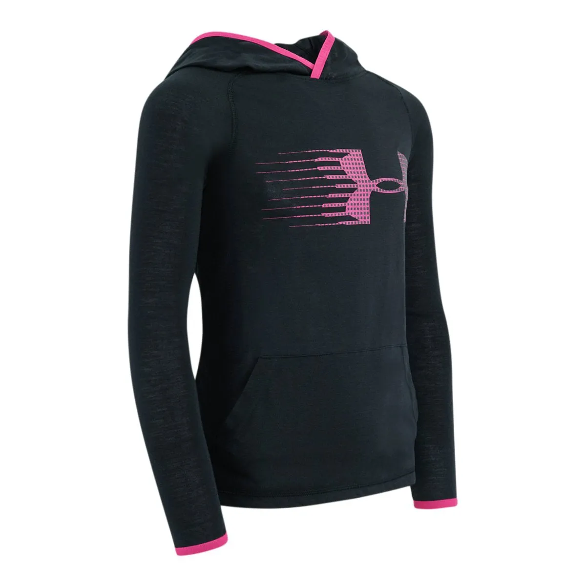 Under Armour Boys' Graphic Logo Heatgear L/S Hoodie Shirt