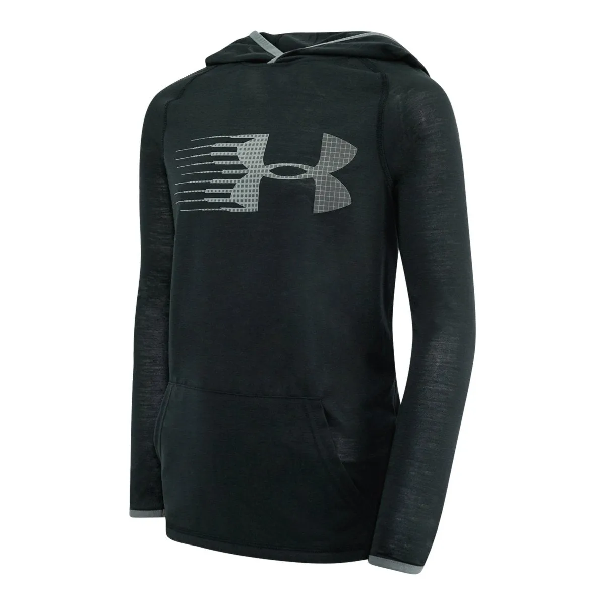 Under Armour Boys' Graphic Logo Heatgear L/S Hoodie Shirt