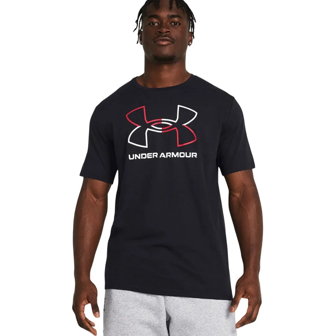 Under Armour Gl Foundation Uodate Ss Men's T-Shirt Black 1382915 001 Xl