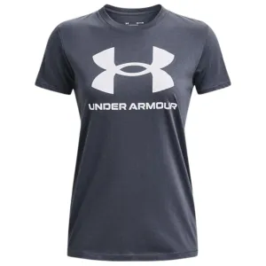Under Armour Live Sportstyle Graphic Ssc Women's T-Shirt Grey 1356305 044 M