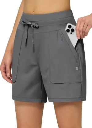 Willit Women's Shorts Hiking Athletic Shorts Quick Dry Golf Outdoor Casual 5"/7" Shorts Lightweight UPF50 