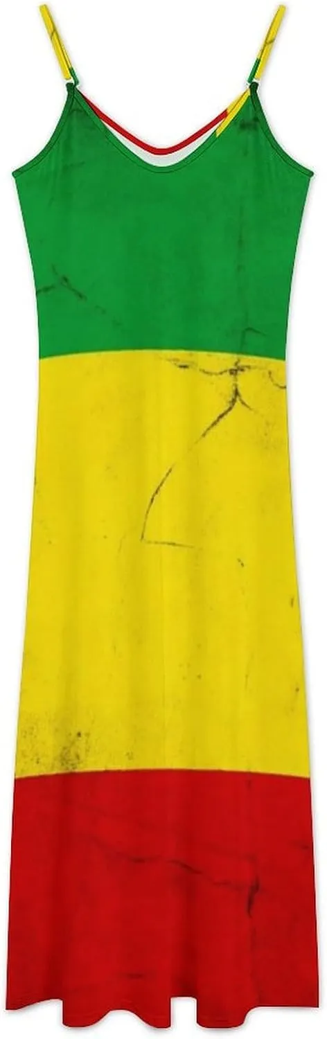 Women's Sexy V Neck Long Sleeveless Dress Full Slip for Under Dress